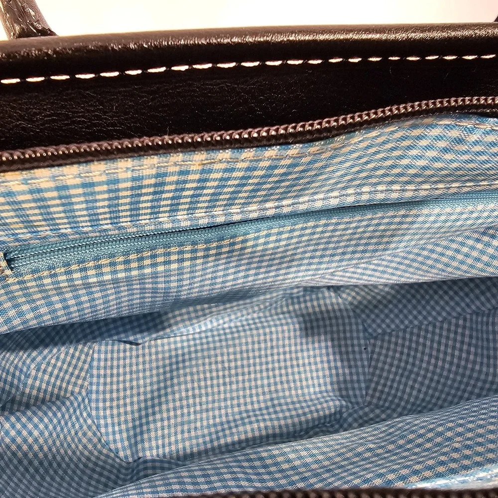Woven‎ Turquoise Blue Straw Shoulder Bag